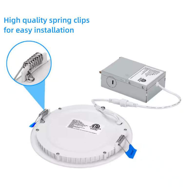 6'' Ultra-thin Canless LED Recessed Downlight - 12 Watts CRI90 -ETL cETL Listed gallery