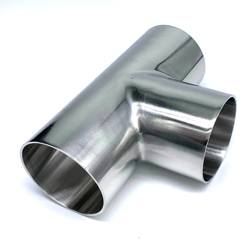 Stainless Steel Equal Tee T Shape Pipe T-Piece Exhaust Tube Polished 19-89mm New gallery