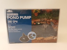 Smartpond Premium Pond Pump Fountain 280GPH model 52672 new in box gallery