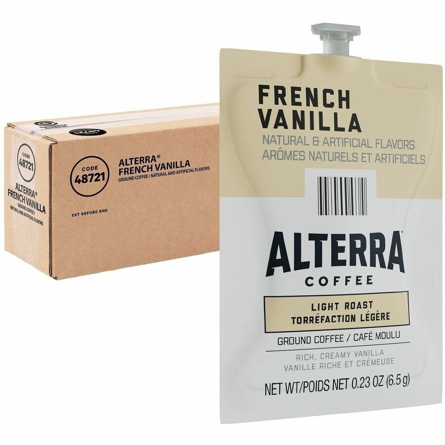 Alterra French Vanilla Flavored Coffee, 40 Flavia Packs, Code 48721 gallery