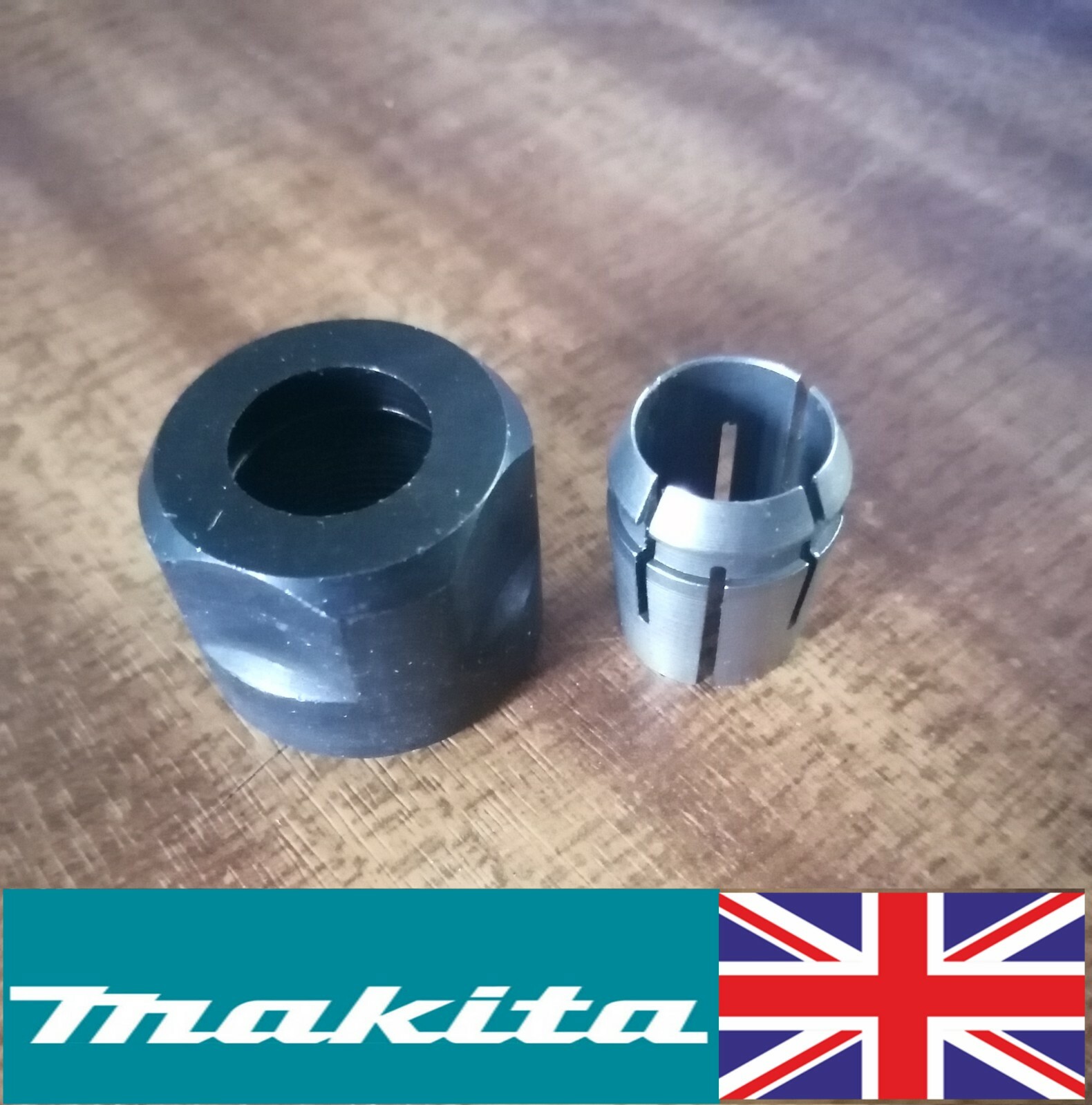 Makita 1/2" 12.7mm Router Collet Cone & Nut gallery
