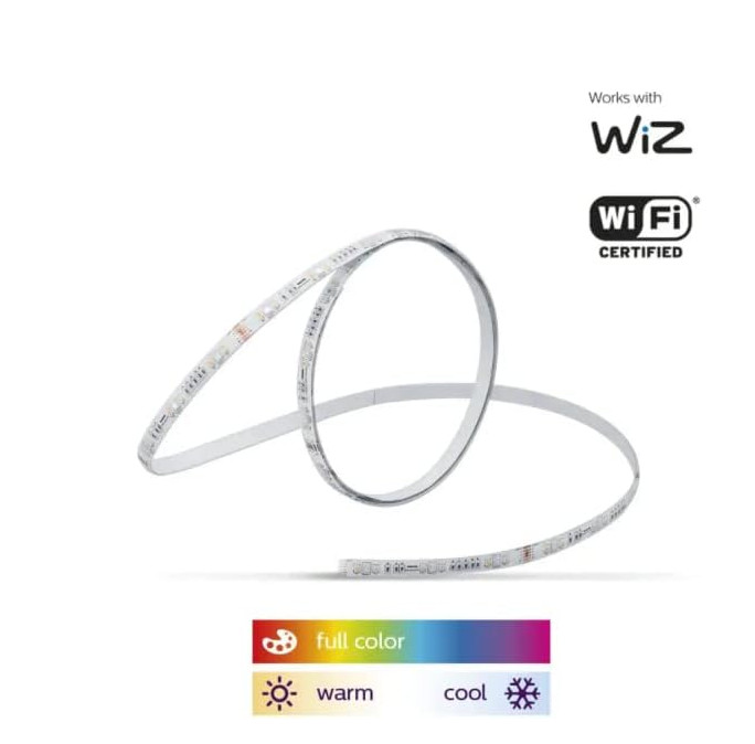 Philips 6.6' Smart Plug-in Color Tunable White Wi-Fi Wiz Connect Light Strip gallery