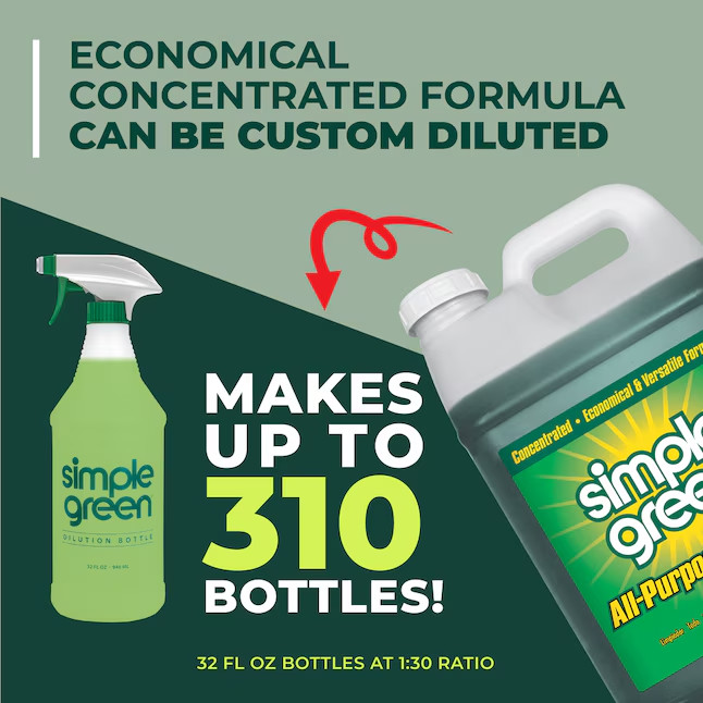 Simple Green 2.5 Gallon Sassafras Scent Liquid All Purpose Cleaner Concentrate gallery