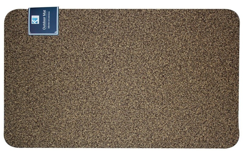 Outdoor Mat Doormats, Entryway Welcome Mats Rubber Back Polypropylene Rug 18x30" gallery