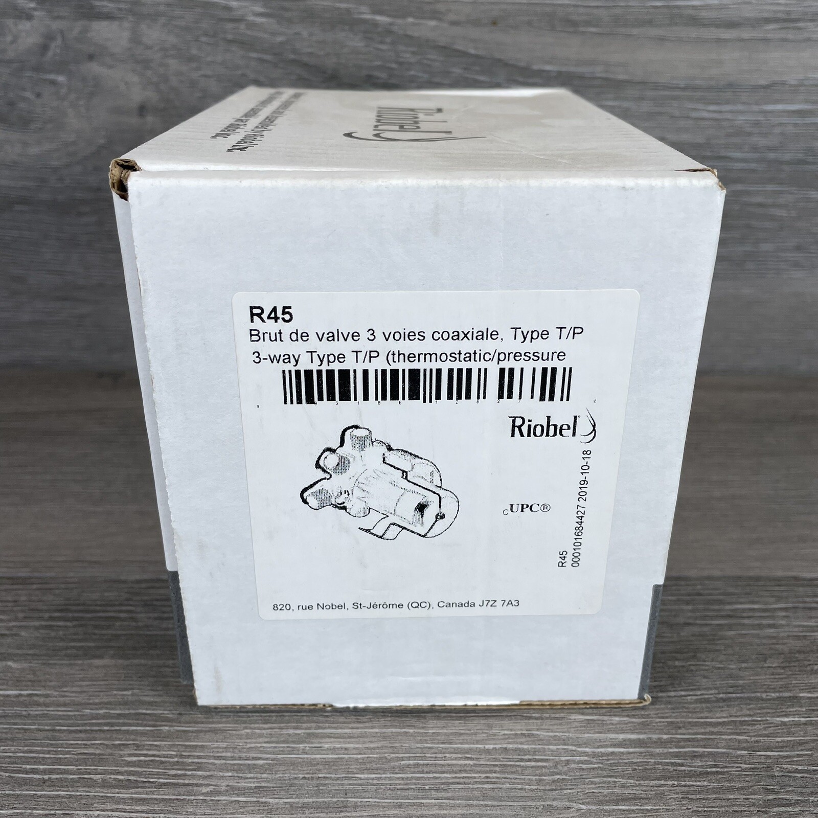 Riobel R45 3-Way Type T/P (Thermostatic/Pressure Balance) Coaxial Valve gallery
