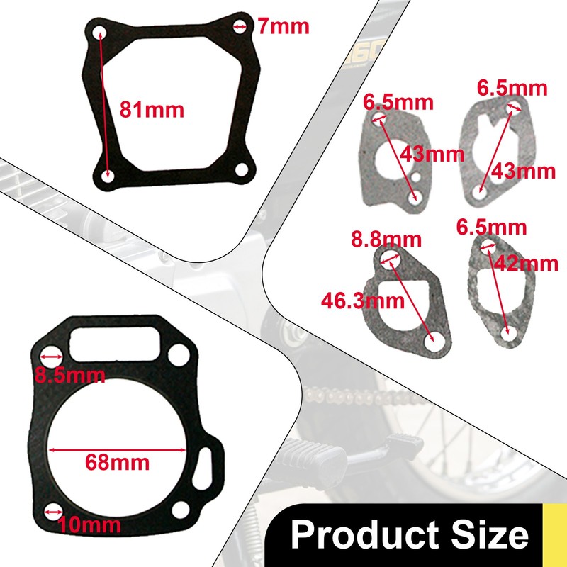 Standard 3/4" Parallel Crankshaft Crank for Honda GX200 Go Kart & mini bikes gallery
