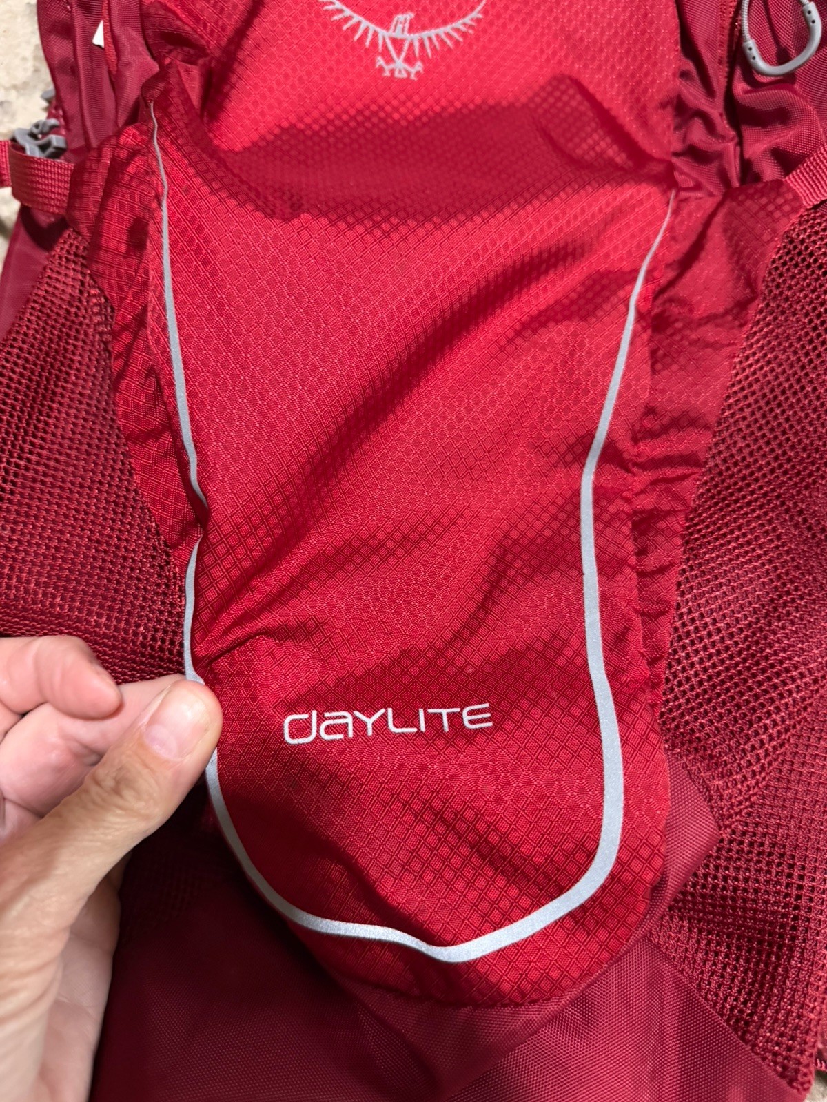 Osprey Daylite Backpack Red Outdoors Hiking Pack Sling 2
