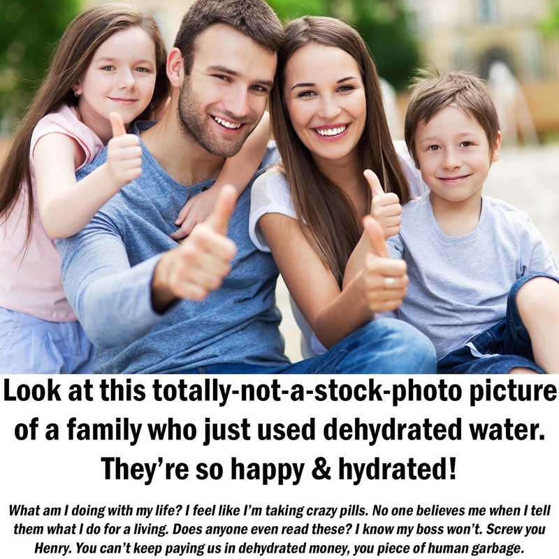 Dehydrated Water 16Oz Empty Can Funny Gag Gift or Joke Prank by Witty Yeti gallery