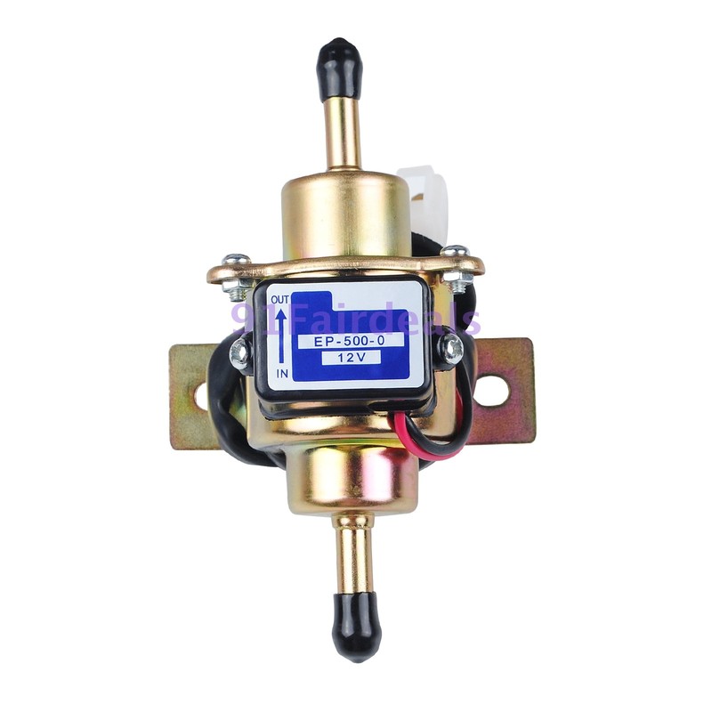 Universal 12V Low Pressure Gas Electric Fuel Pump EP-500-0 1/4 Tubing 3-5 PSI gallery