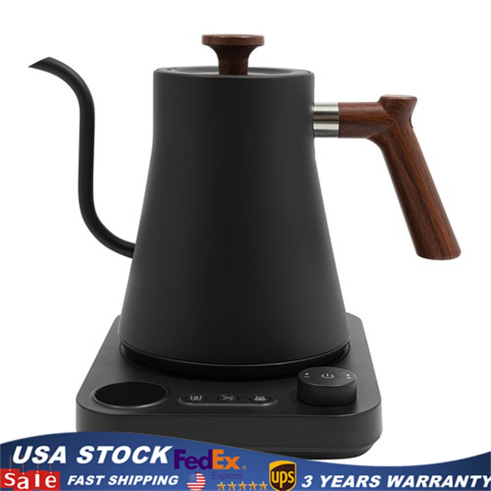 1200W Electric Gooseneck Coffee tea Kettles 900ml Hot Water Boil Kettle 110-130V gallery