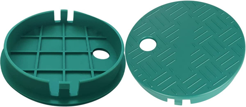Valve Box Cover Lid Sprinkler Valve Box Lid Replacement ID 5.5" OD 6" for Circul