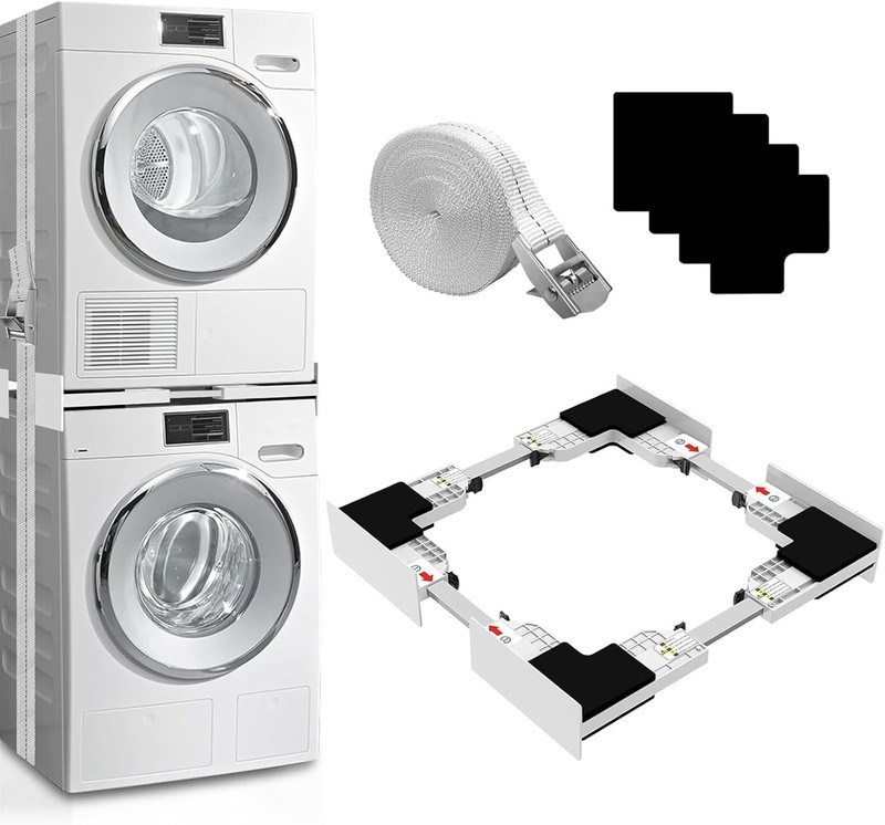 Upgrade Washer Dryer Stacking Kit, Universal Washer Dryer Stacking Kit Adjust... gallery