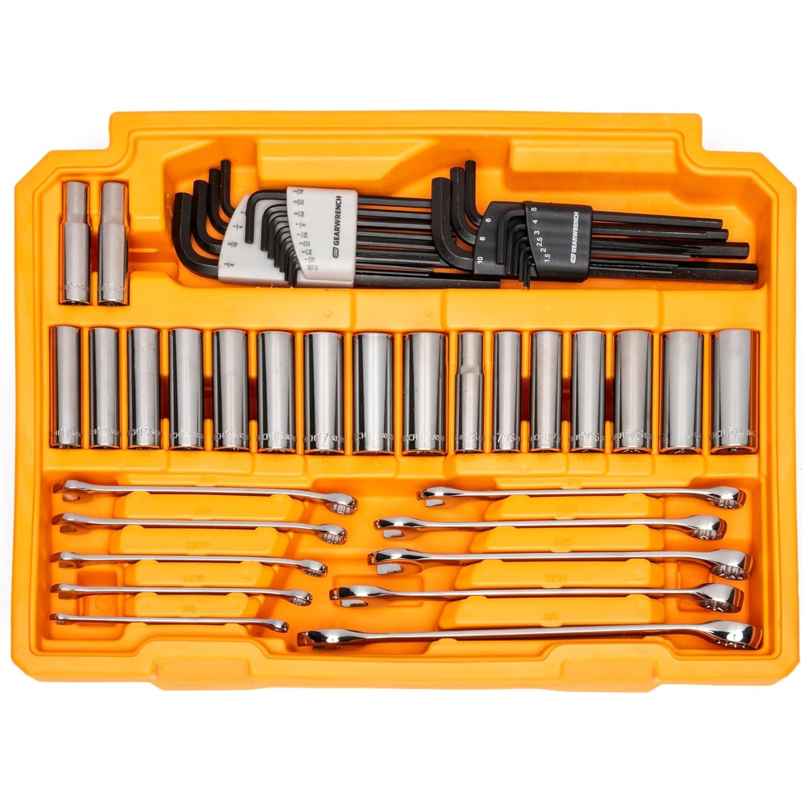 GEARWRENCH 232-Piece Mechanics Tool Set 1/4 in. & 3/8 in. Drive, Tool Box gallery