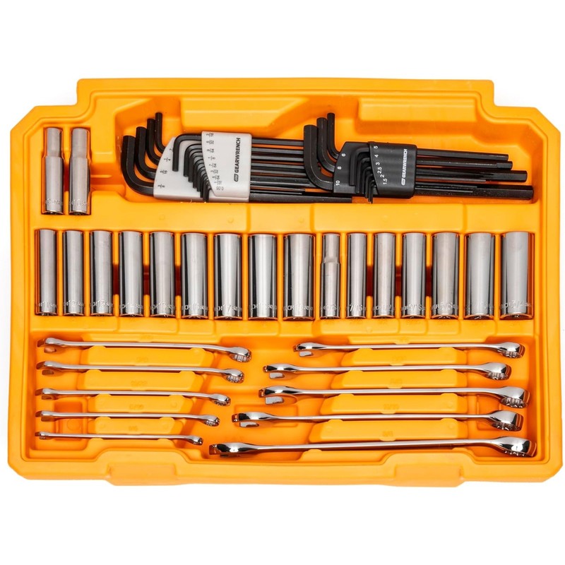 GEARWRENCH 232-Piece Mechanics Tool Set 1/4 in. & 3/8 in. Drive, Tool Box gallery