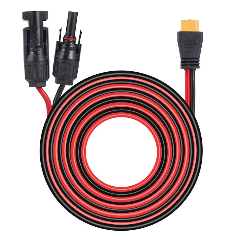 20ft Solar Panel Extension Cable Wire XT60 Female to Solar Connectors gallery
