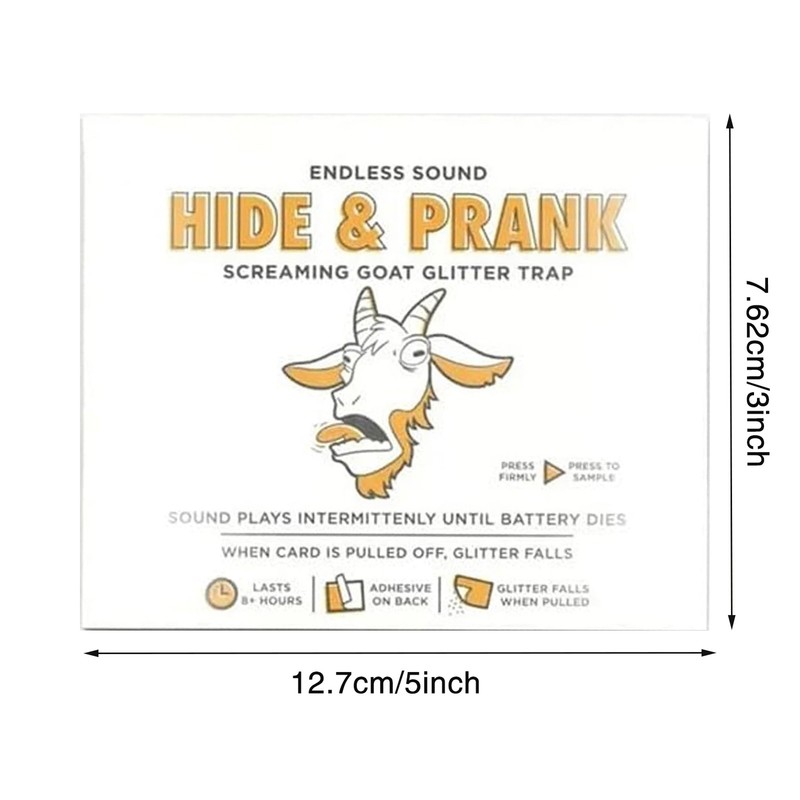 1/2/3x Intermittent Goat Glitter Trap Prank -8 Hours Of Intermittent Goat gallery