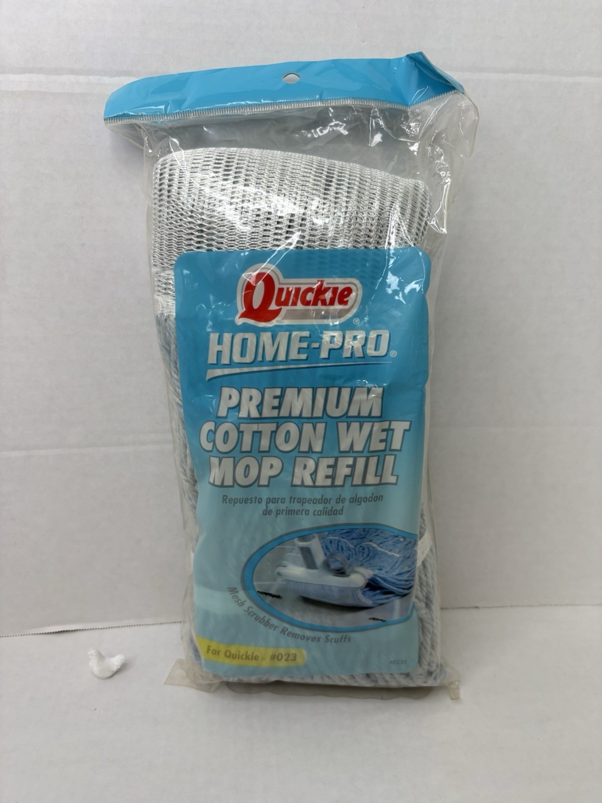 Quickie Home Pro Premium Cotton Wet Mop Refill #023 New Old Stock gallery