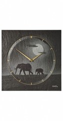 Modern Wall Clock with Quartz Movement by AMS