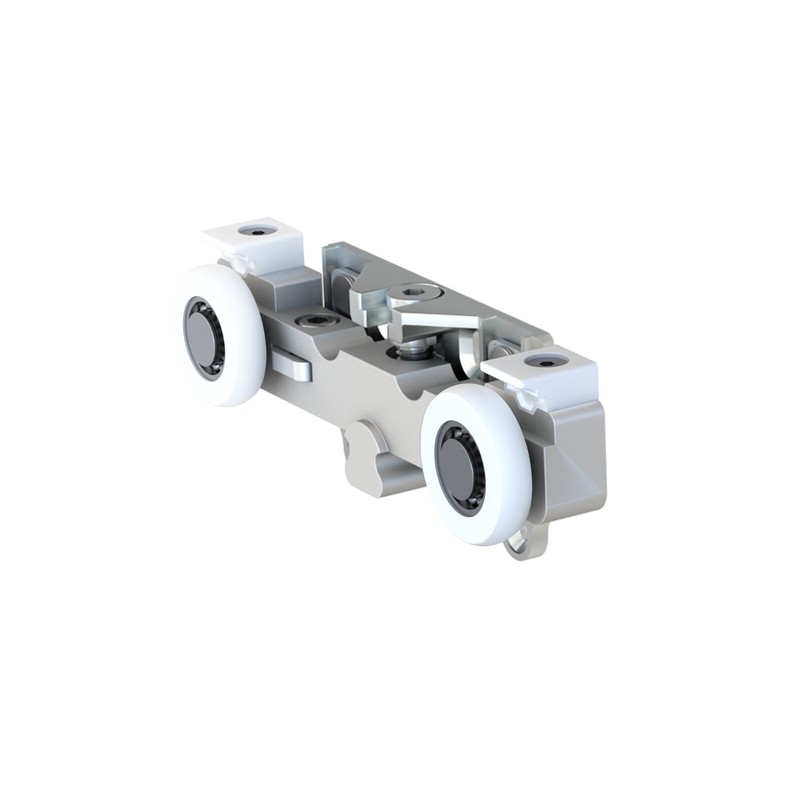 Concealed Sliding Barn Door Hardware with Soft Close Mechanism,No Floor Track gallery