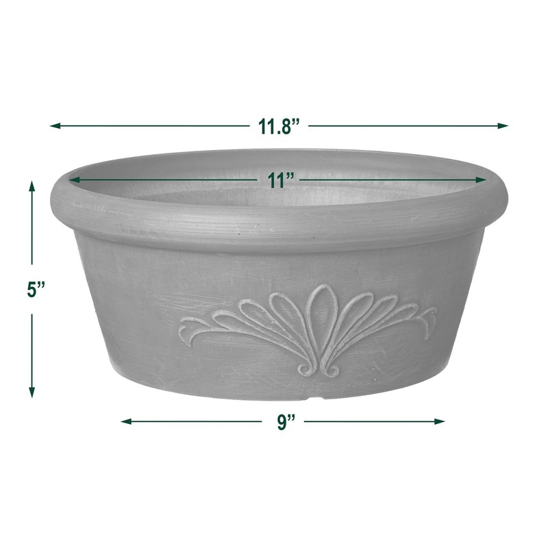 PSW TA30TP Plastic/Stone/Wood Composite Bulb Pan – No Drainage Hole Drillable... gallery