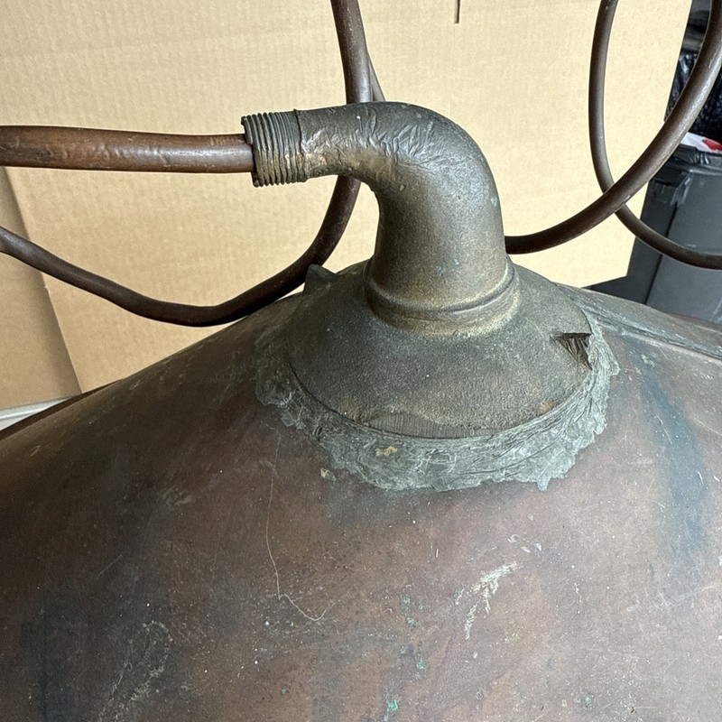 RARE Antique Copper Moonshine Still -Stamped Anaconda - From Mine To Consumer !! gallery