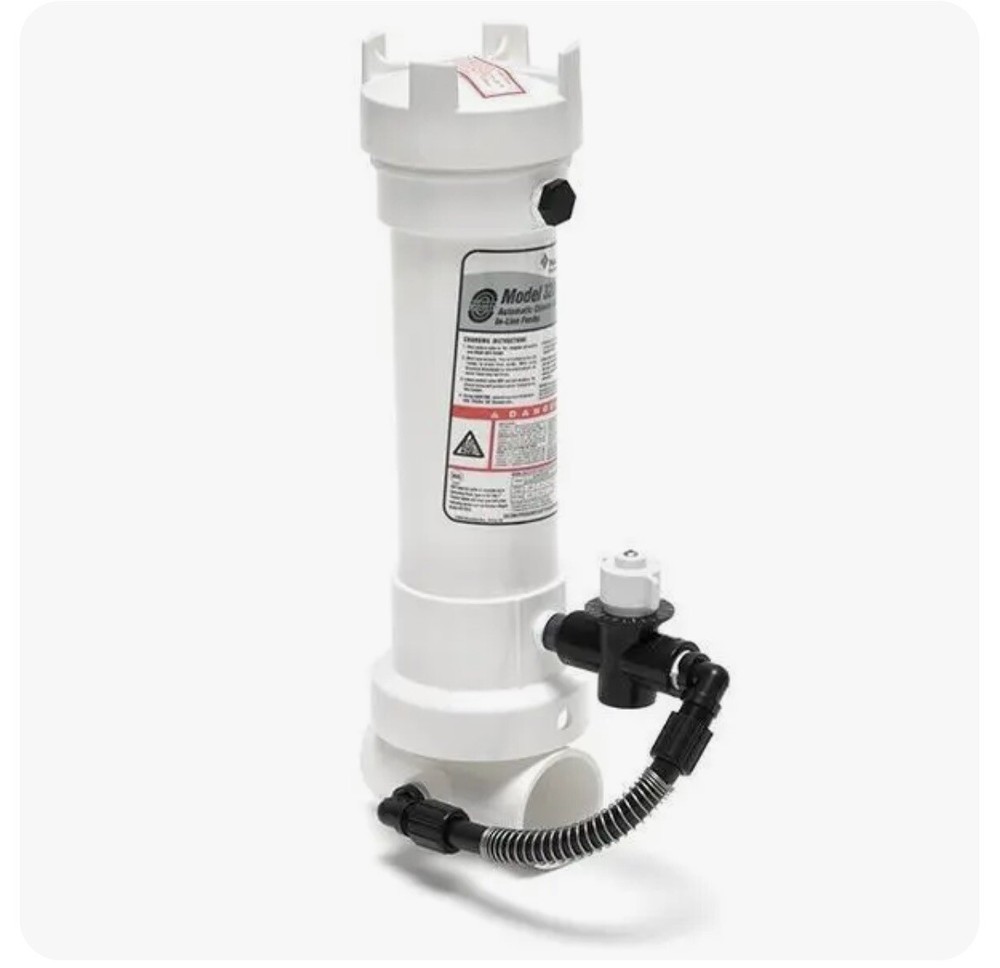 Rainbow 320 Automatic In-Line Chlorine/Bromine Feeder Pentair (R171096)