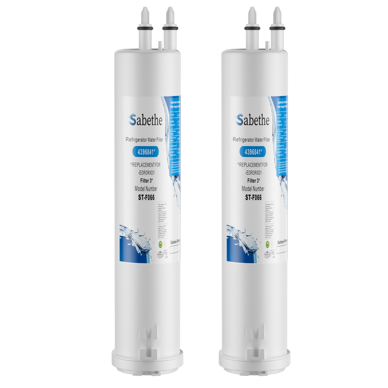 Refrigerator water filter Replacement for KAD3RXD1,WHR3RXD1,46-9083,46-9030 gallery