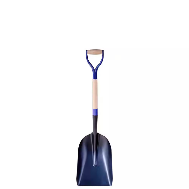 34 In. Wood D-Grip Handle General Purpose Steel Scoop Shovel gallery