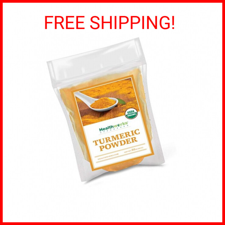 Organic Turmeric Powder - 32oz / 2lbs | Ground Raw | Curcumin & Antioxidants | K gallery