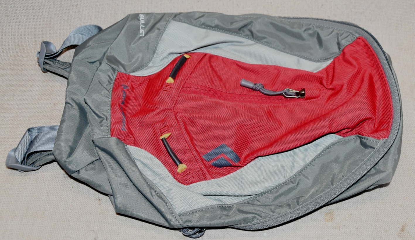 The North Face Bullet Pack Red/Gray Excellent Condition