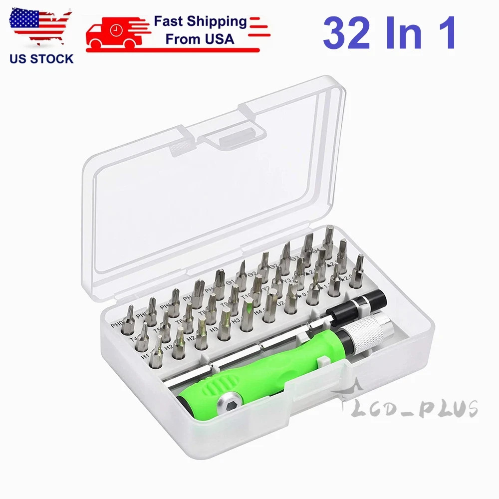 32-in-1 Magnetic Screwdriver Set Torx Precision Repair Tool Kit for Electronics gallery