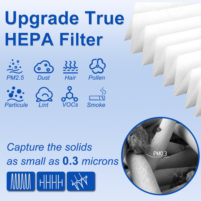 C545 Filter Compatible with Winix C545 Air Purifier,2 Pack H13 True HEPA Filter gallery