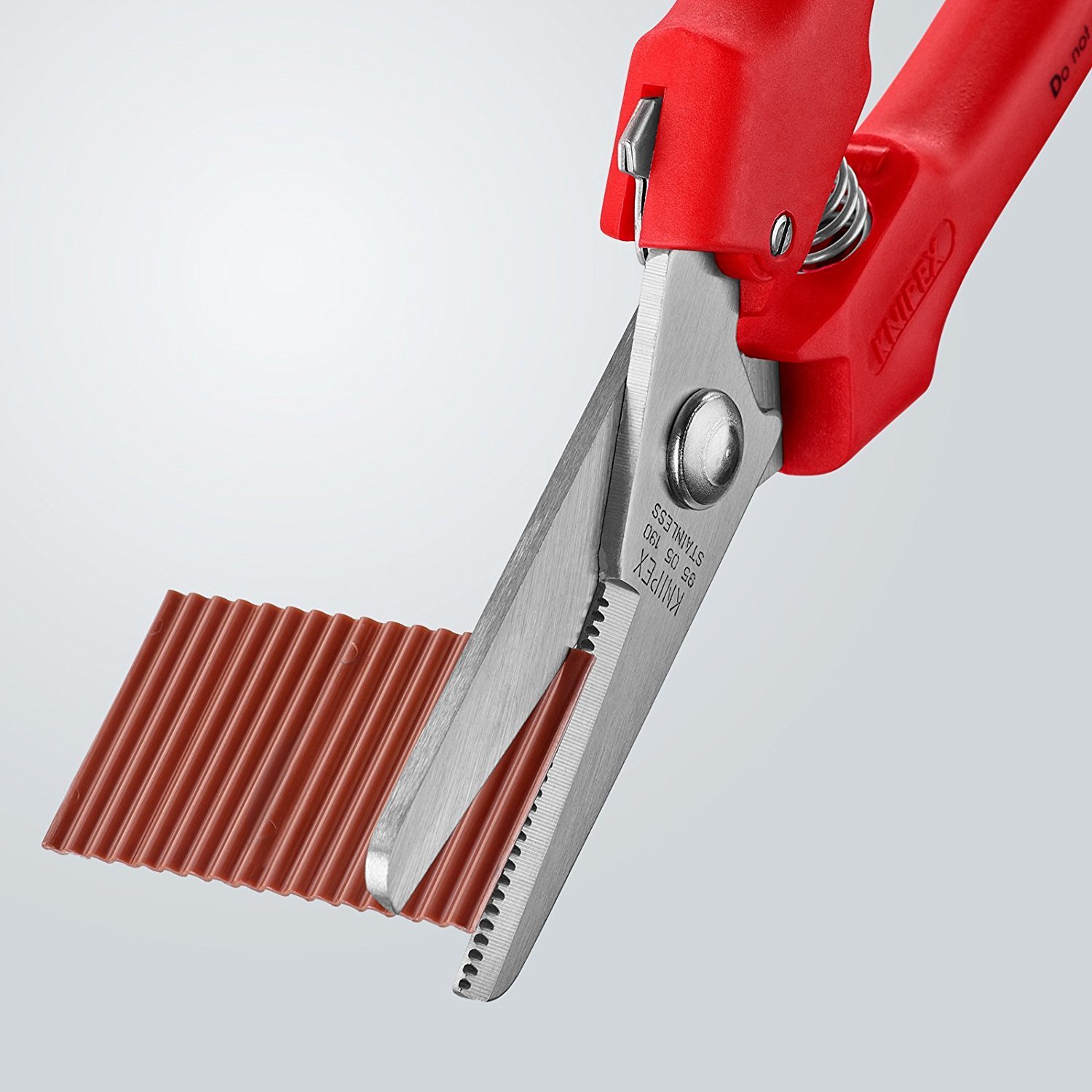 Knipex 190mm Industrial Shears or Workshop Scissors 95 05 190 gallery