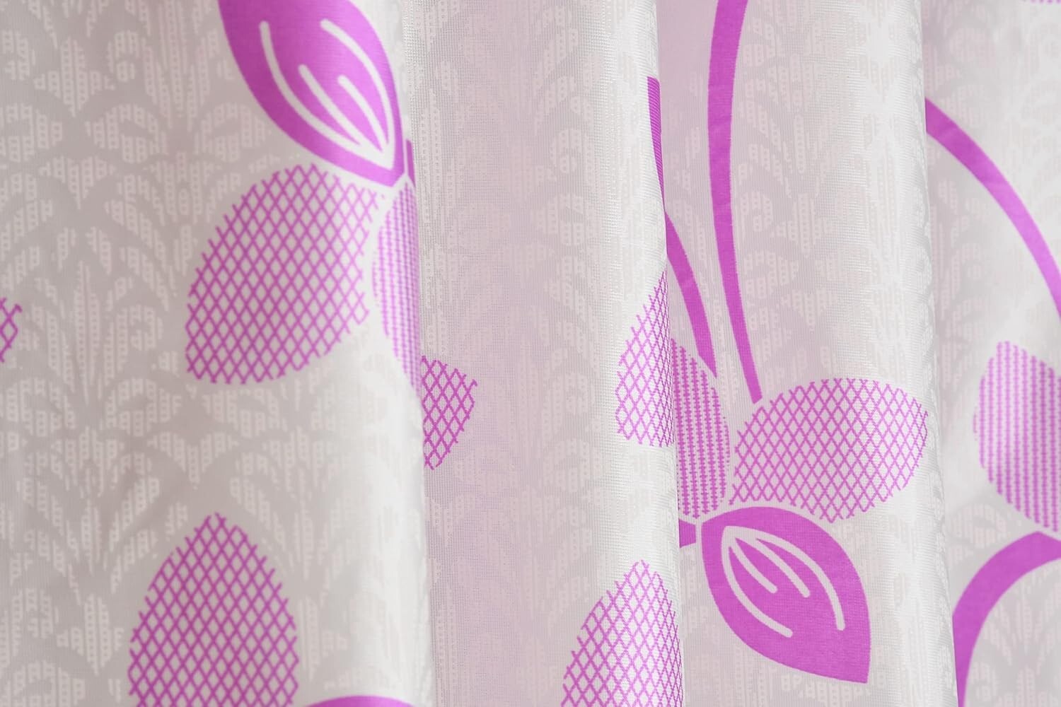 New 2 Piece Eyelet Polyester Door Curtain Set - 7 feet gallery