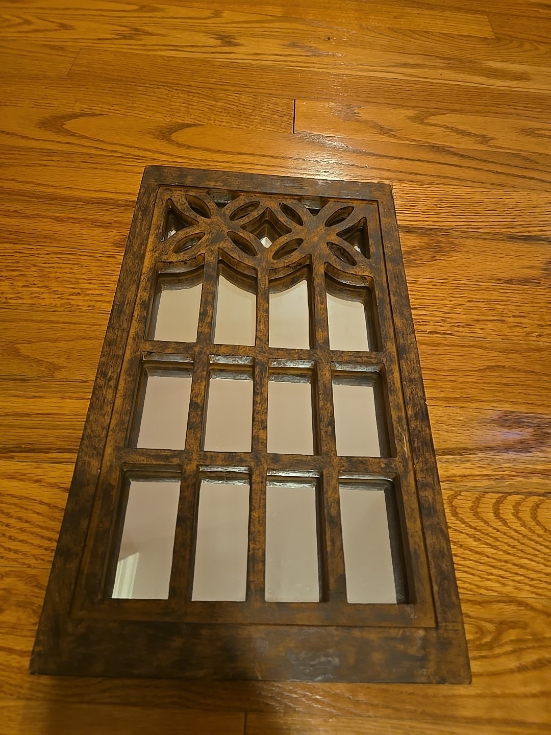 Decorative Wall Mirror Medium Size Wall Hanging Heavy 14"x8" gallery