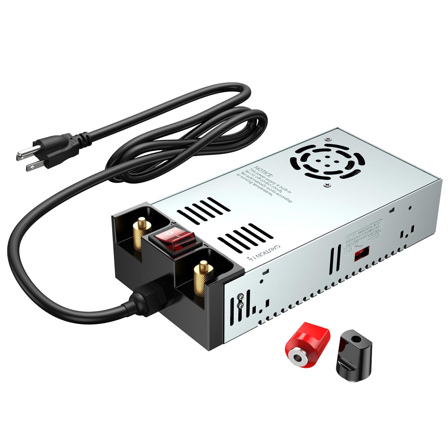 Silver Transformer Dual Input Voltage Ac 110V 220V 600W 50A Power Supply gallery