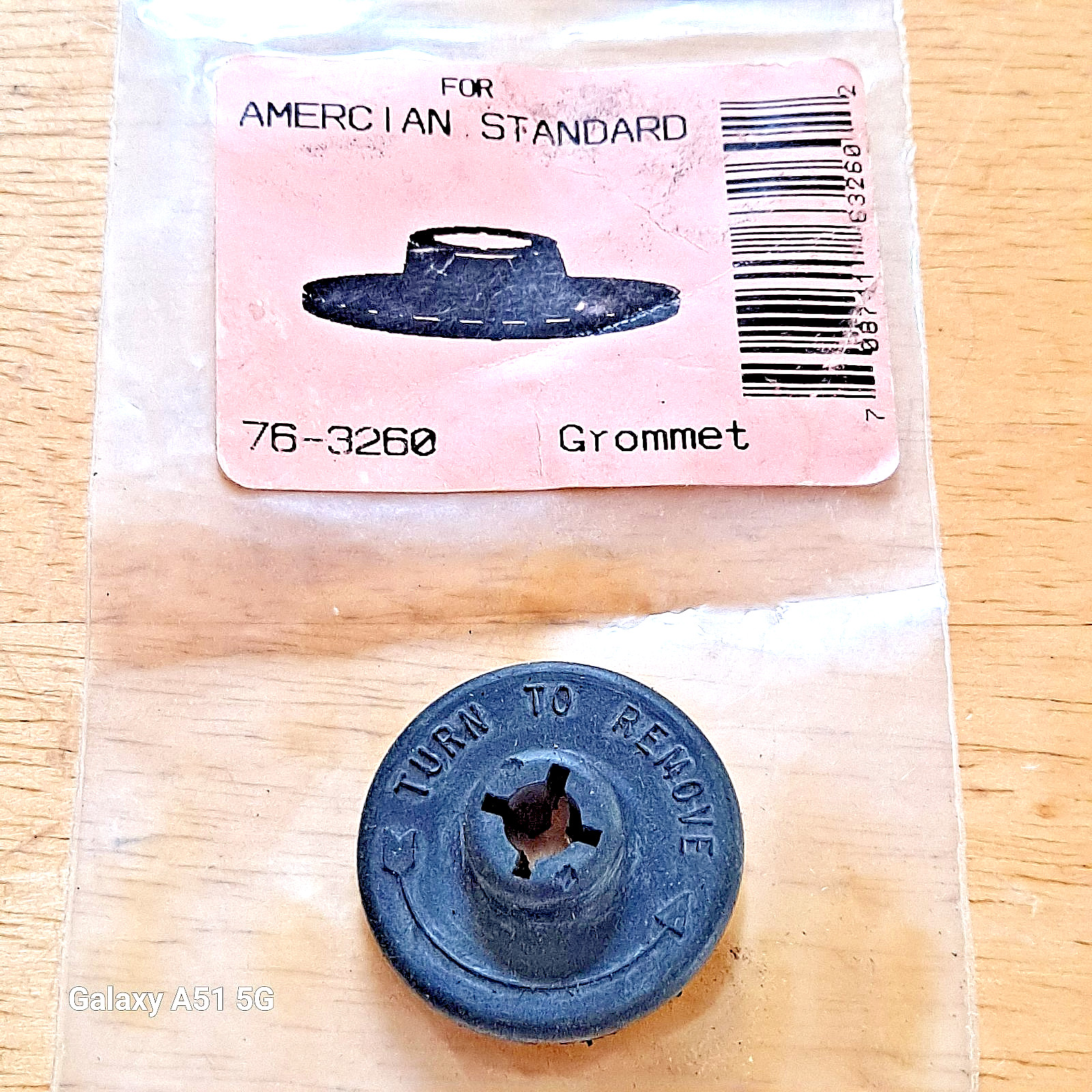 American Standard 76-3260 Replacement Grommet NEW NOS FREE SHIPPING gallery