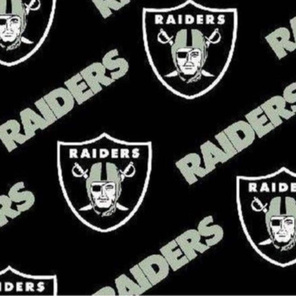 Handmade Valance or Curtain Panel Raiders Solid Black gallery