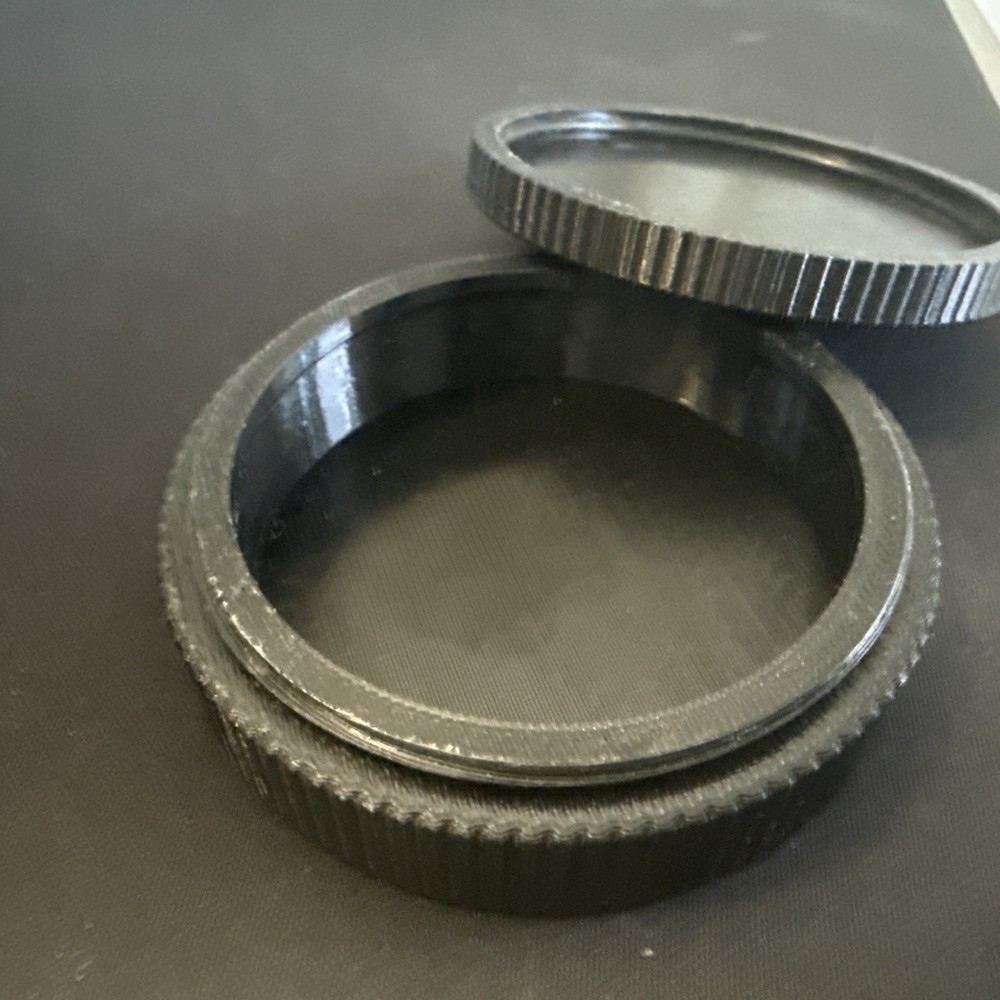 snus container black durable petg