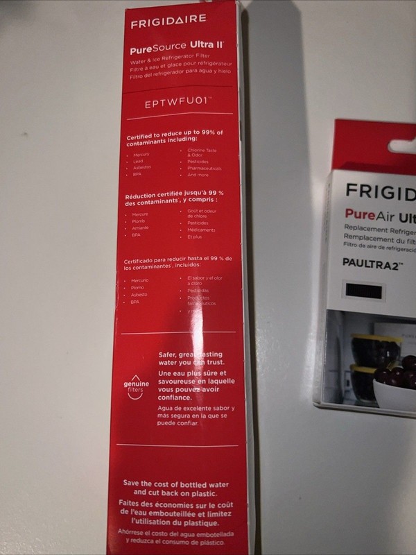 Frigidaire Puresource Ultra II EPTWFU01 Water Filter & Air Filter PAULTRA2 gallery