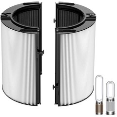 Upgraded 2-in-1 Replacement Filter Compatible with Dyson HP1 PC1 TP07 TP10 HP…