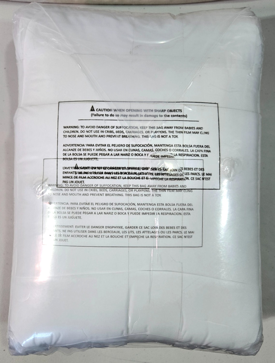 Queen Down Alternative Comforter Duvet Cover Insert 88x88 New/Sealed gallery