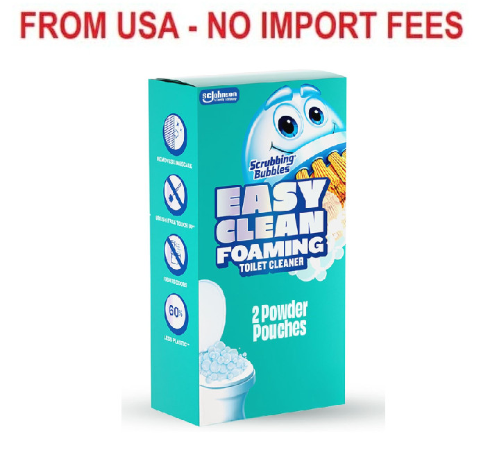 Scrubbing Bubbles Easy Clean Foaming Toilet Bowl Cleaner, Easy Drop In Powder Po gallery