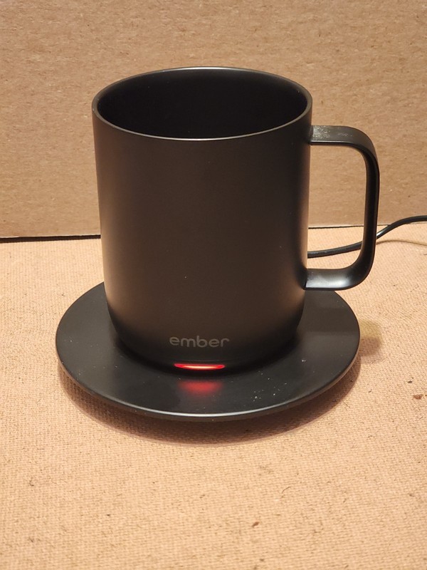 Ember Temperature Color Control Ceramic Smart Mug 10 Oz Black - App Controlled gallery