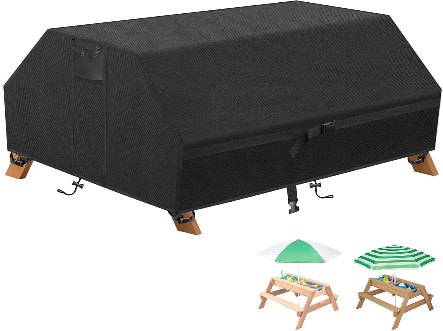 Kids Picnic Table Cover, 600D Oxford Cloth Tear-resistant Proof Anti-UV Outdoor gallery