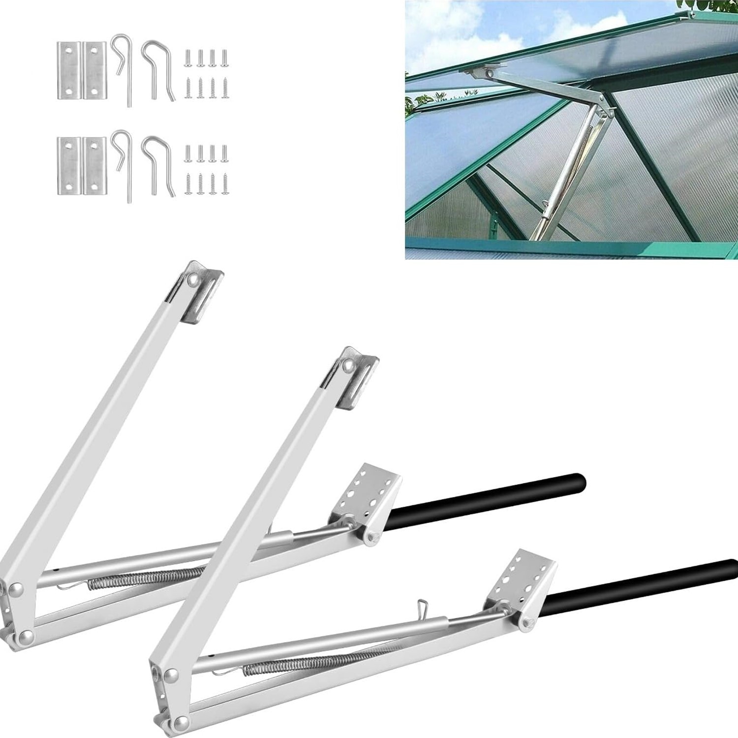 Greenhouse Vent Automatic Opener Solar Heat Sensitive Roof Vent Auto Opener gallery