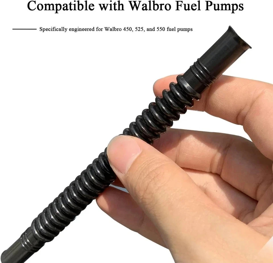 2Pack 5/16" (8Mm) X 6" (150Mm) Submersible Fuel Line, Corrugated Flexible 8Mm Fu gallery