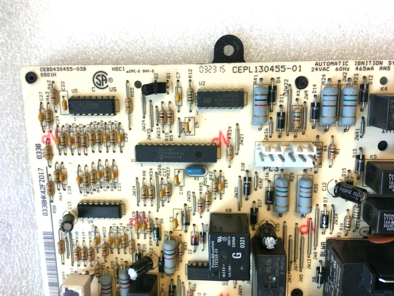 Carrier Bryant HK42FZ017 Furnace Control Circuit Board CEPL130455-01 used #P5 gallery