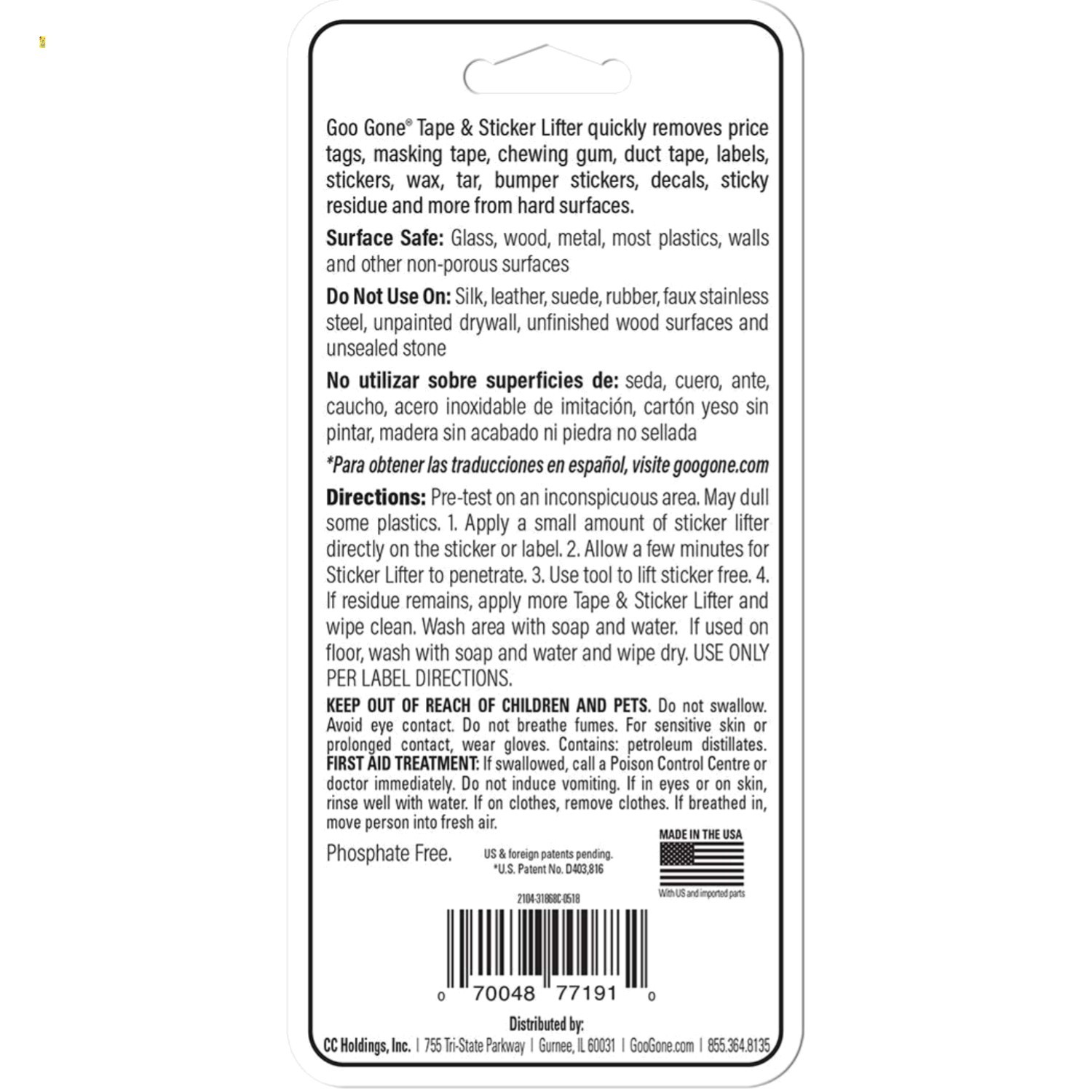 Sticker Lifter - Adhesive and Sticker Remover - 2 Ounce - Citrus Power Remove... gallery