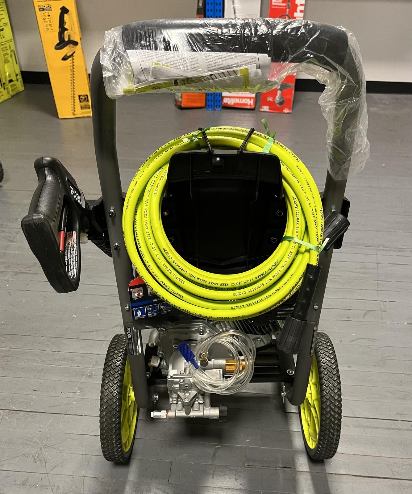 RYOBI 2900 PSI Gas Powered Pressure Washer 2.5 GPM 212cc Portable W/ Wheels gallery